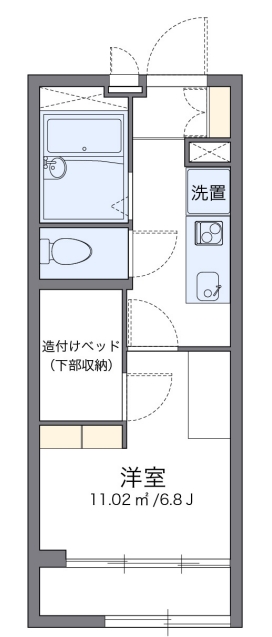 中央IIの間取り