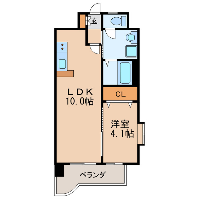 Residence栴檀の間取り