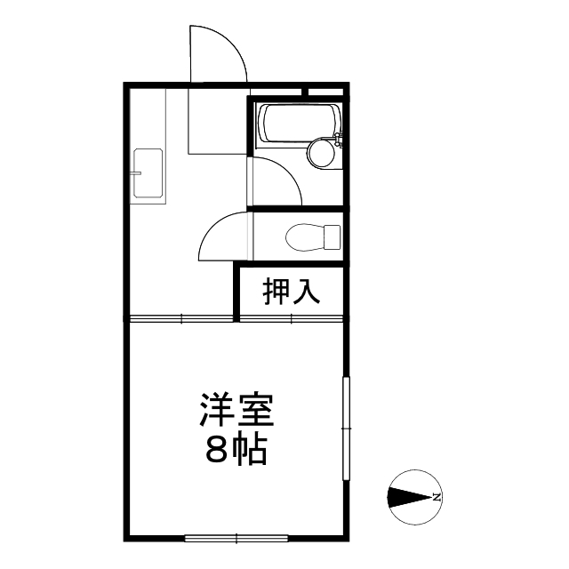 エスポワール・優の間取り