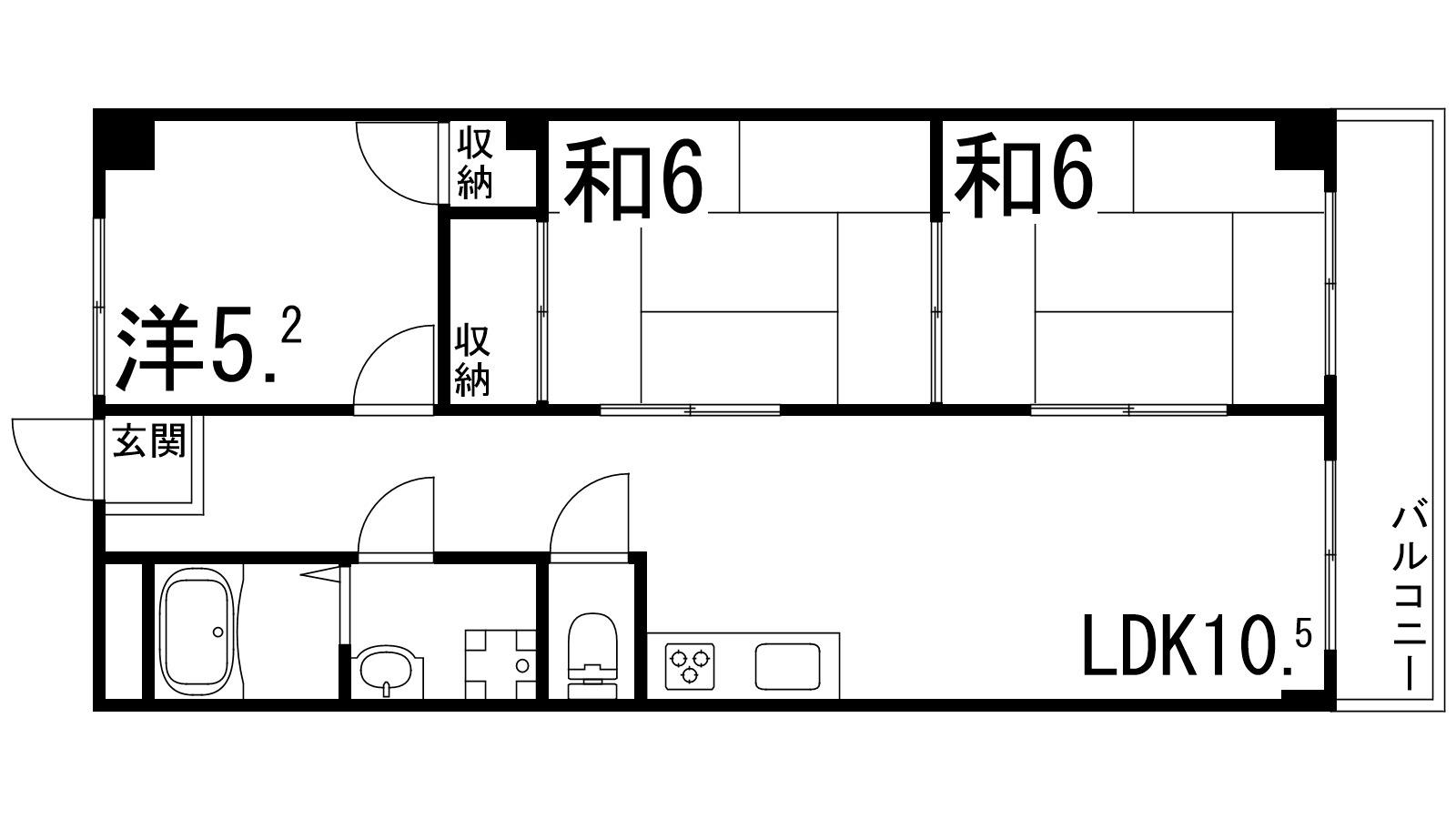 カーネ播磨町の間取り