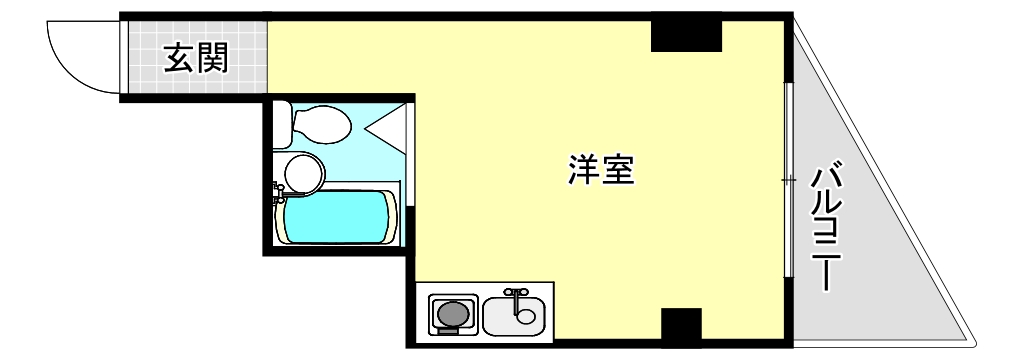 長瀬ロイヤルハイツの間取り