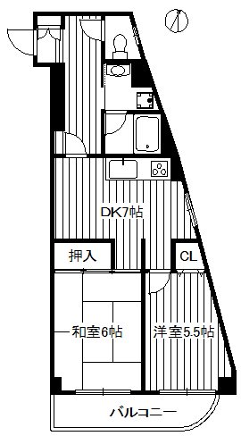 メゾンＭ・Ｔの間取り