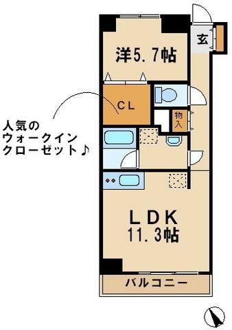 アーバンパーク溝の口の間取り