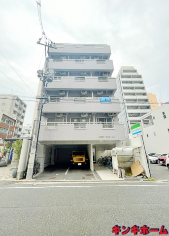 【広島市中区西十日市町のマンションの建物外観】