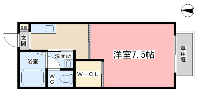 ヴァリュージュ御所ノ内の間取り