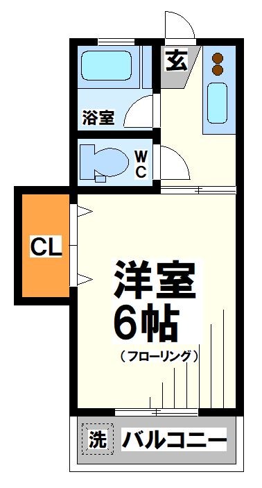 調布市柴崎のマンションの間取り