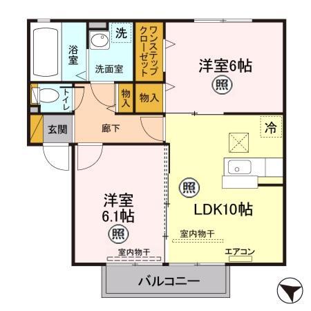 ルミエールの間取り