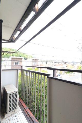 バルコニー　2025年4月撮影。