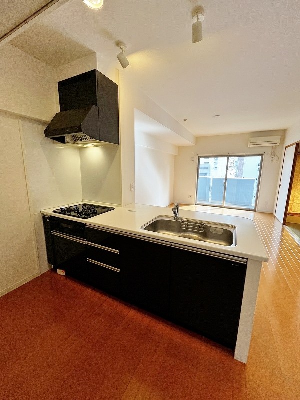 キッチン　★システムキッチングリル付き/3口コンロ★