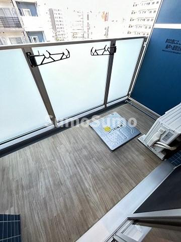 バルコニー　広々としたバルコニーです