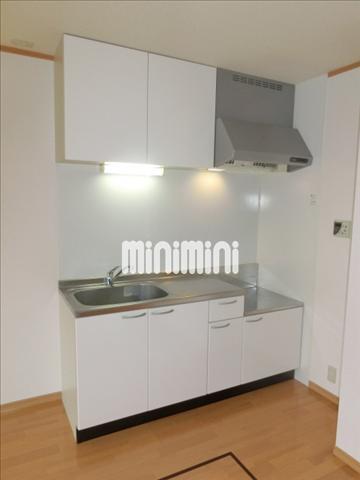 キッチン　明るいキッチン