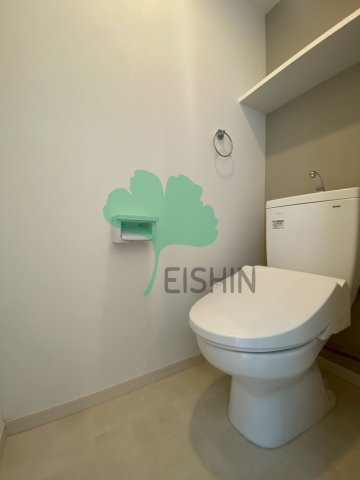 トイレ　清潔感のあるトイレです。