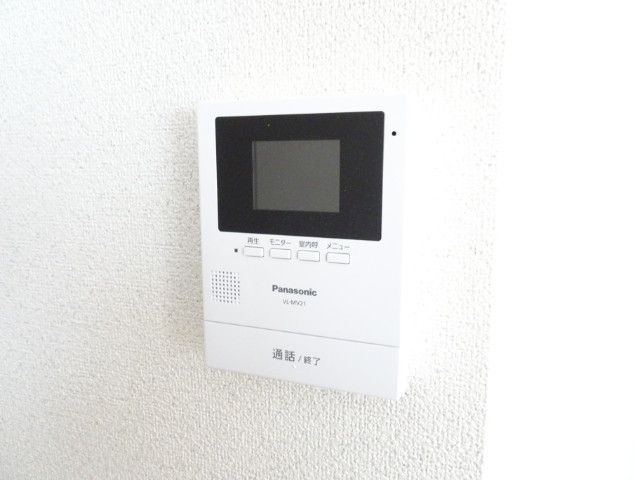 セキュリティ　来訪者が確認できるモニターホン♪