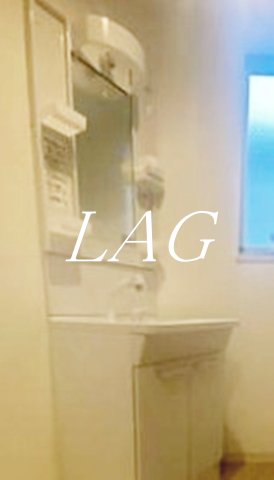 洗面設備　独立洗面台です。