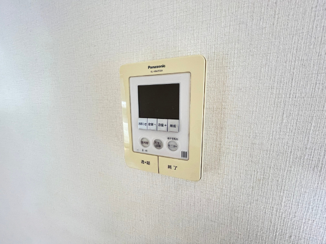 セキュリティ　モニター付きインターホンです