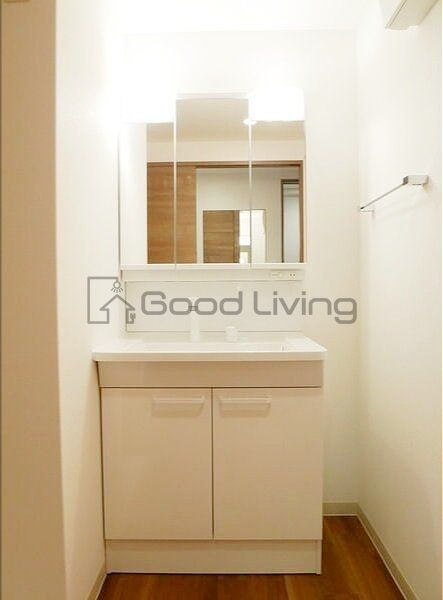 洗面設備　身だしなみもバッチリ