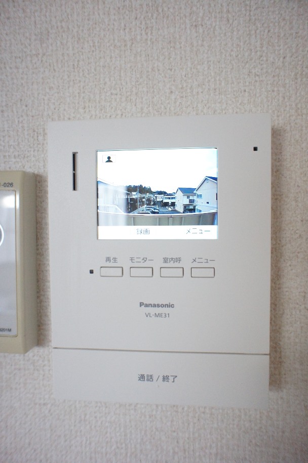 セキュリティ　録画機能付カラーTVモニターホン！