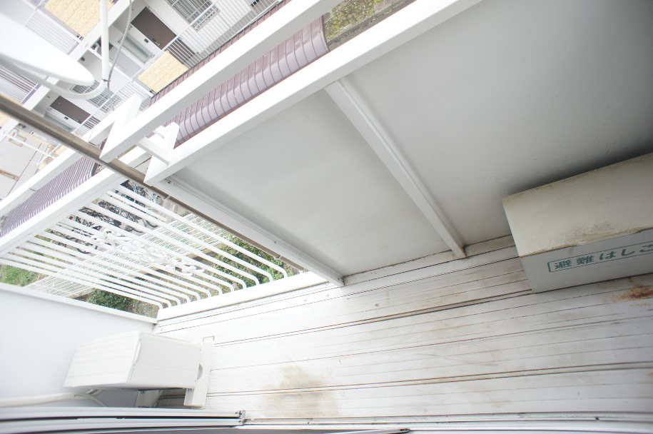 バルコニー　ＤＫ！おしゃれなオレンジのキッチンです！