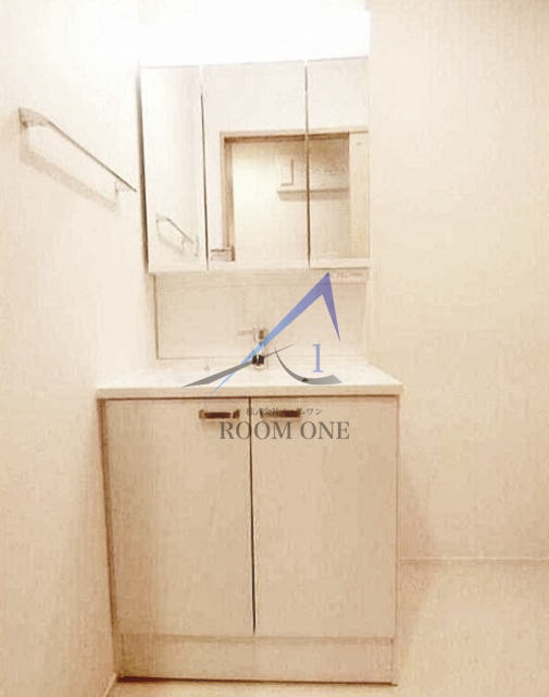 洗面設備　洗面台です。