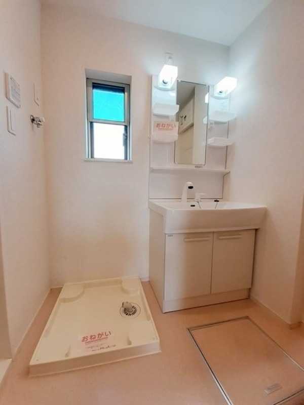 洗面設備　図面と現状に相違がある場合には現状を優先