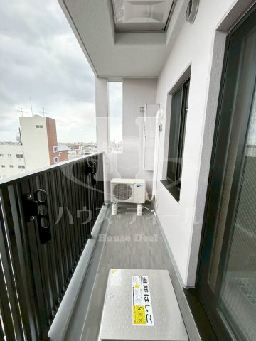 バルコニー　落ち着いた時間を過ごせるバルコニーです