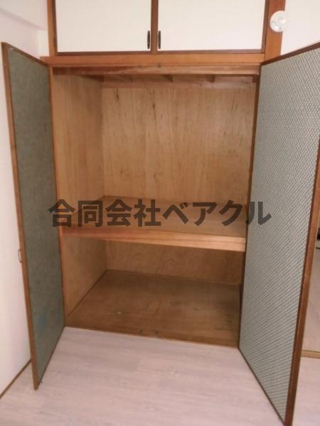 収納　十分な収納スペースがあります