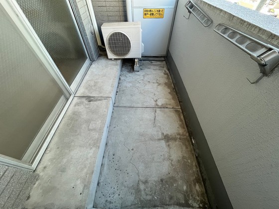 バルコニー　※別部屋の写真です