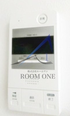 セキュリティ　モニター付きインターホンです。