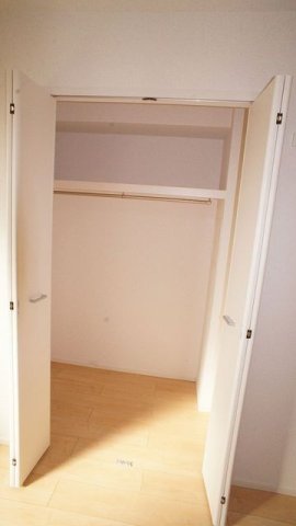 収納　収納のためのスペースです