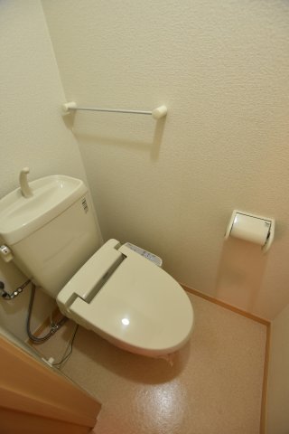 トイレ　同物件、別号室の写真です。