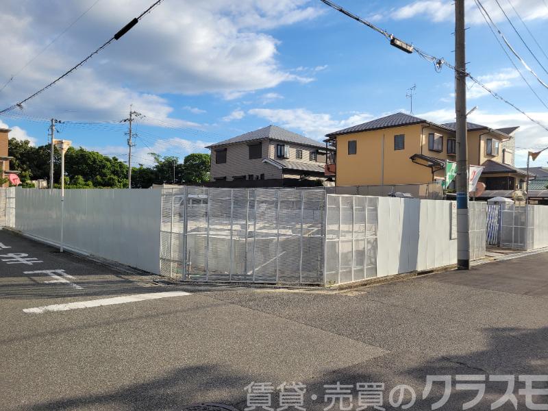 建物外観　建築中です