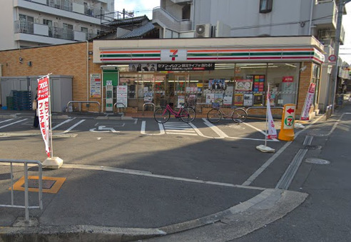 コンビニ　セブンイレブン 近鉄布施駅南店（コンビニ）まで1046m