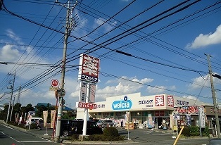 ドラックストア　ウェルシア川越小仙波店（ドラッグストア）まで1100m