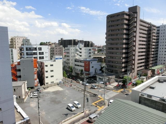 眺望　駅前の立地