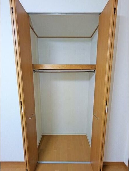 収納　たっぷりとした収納スペースです