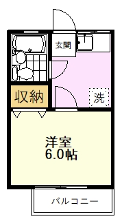 メゾンナローバレーの間取り写真