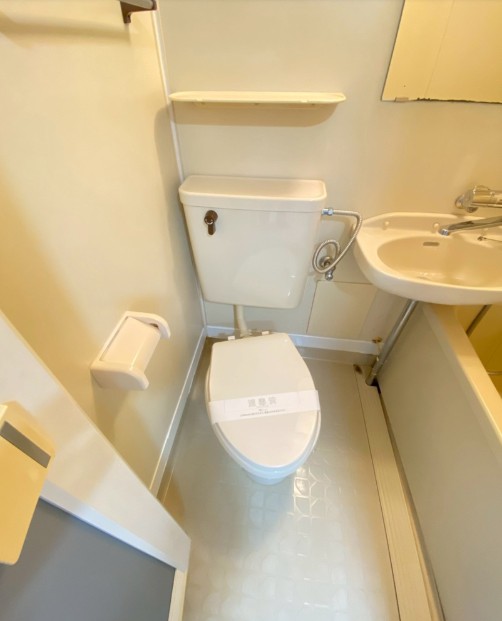 京成千原線 ちはら台駅 徒歩10分 2階建 築35年のトイレ写真