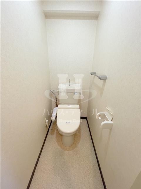 トイレ　ゆったりとした空間のトイレです