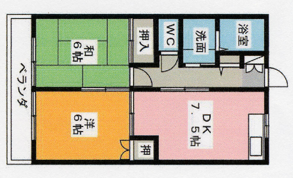 プレステージの間取り