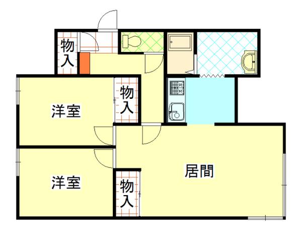 デンファレの間取り