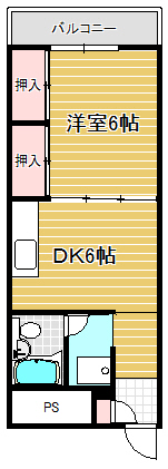 フォーシーズン連坊の間取り