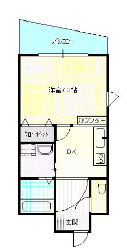 アネール泉尾の間取り