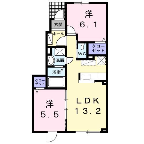 サニーハウス２の間取り