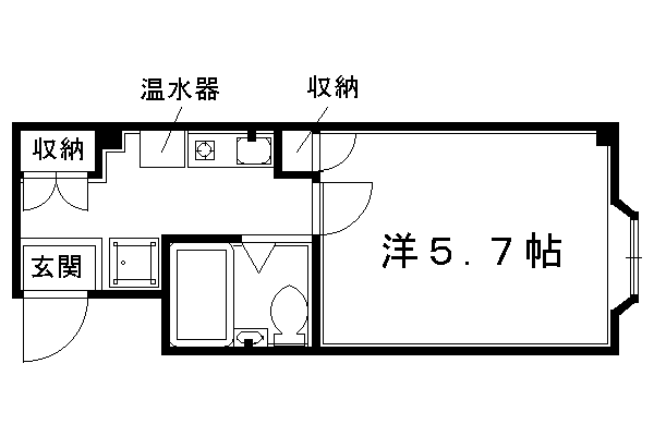 JPアパートメント亀岡の間取り