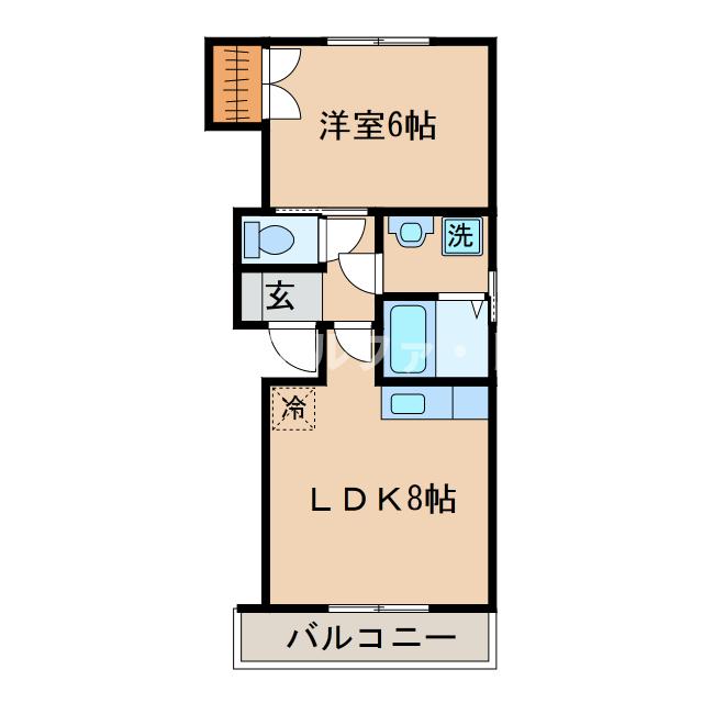 サンライクハイツの間取り