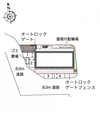 【調布市佐須町のアパートのその他】