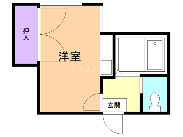 コーポ竹内の間取り