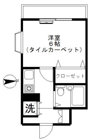 碑文谷壱番館の間取り