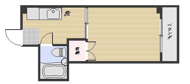 幸マンション（草牟田１丁目）の間取り