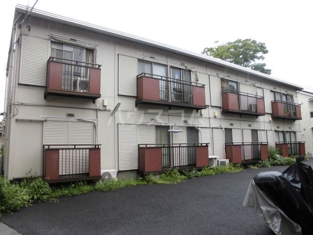 【葛飾区東四つ木のアパートの建物外観】